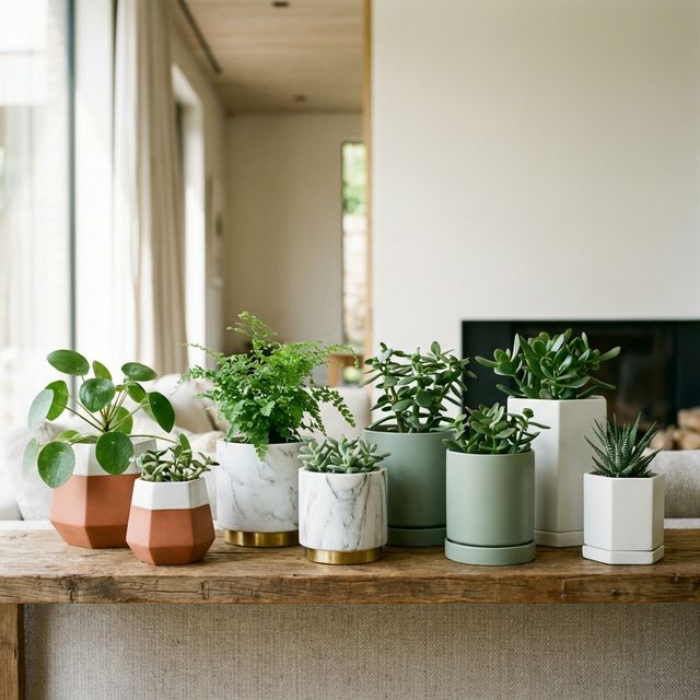 Designer pots display